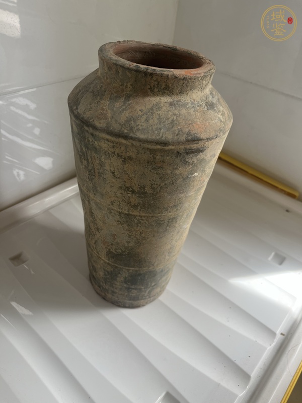 古玩陶瓷筒瓶真品鑒賞圖