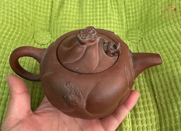 古玩雜項紫砂壺真品鑒賞圖