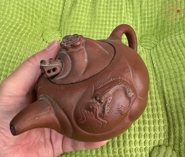 古玩雜項紫砂壺真品鑒賞圖