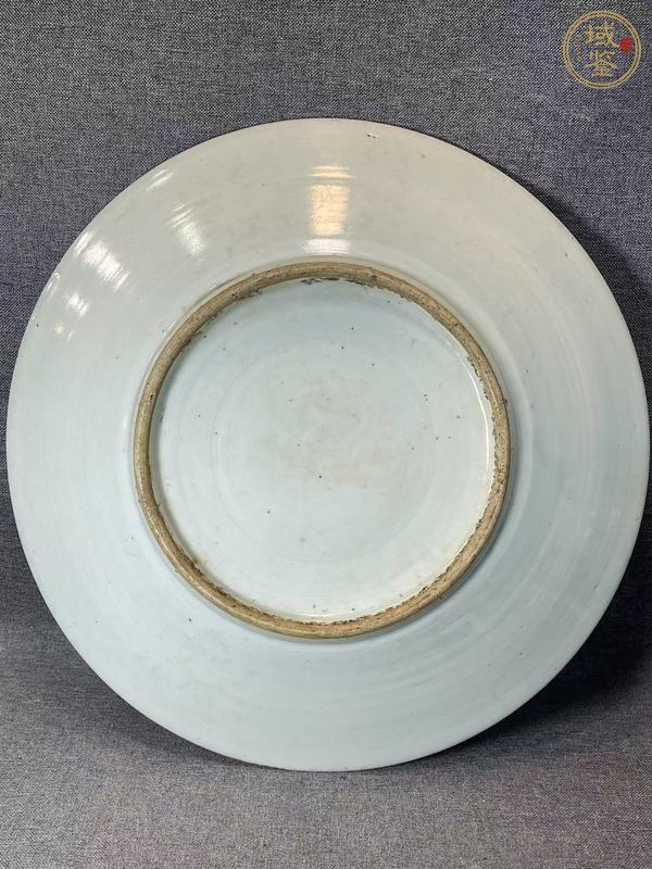 古玩陶瓷油粉彩人物故事盤真品鑒賞圖