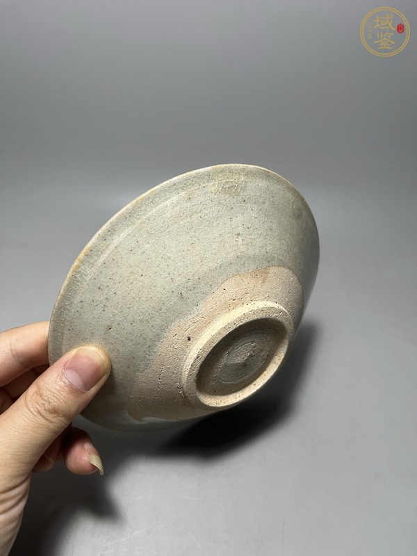 古玩陶瓷青白釉蓖劃花卉紋淺碗真品鑒賞圖