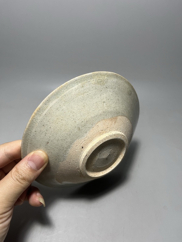 古玩陶瓷青白釉蓖劃花卉紋淺碗拍賣，當前價格680元