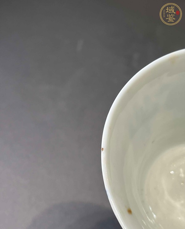 古玩陶瓷青花八仙蓋碗真品鑒賞圖