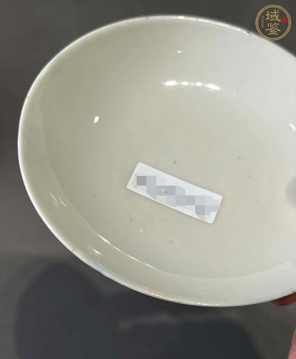 古玩陶瓷青花八仙蓋碗真品鑒賞圖