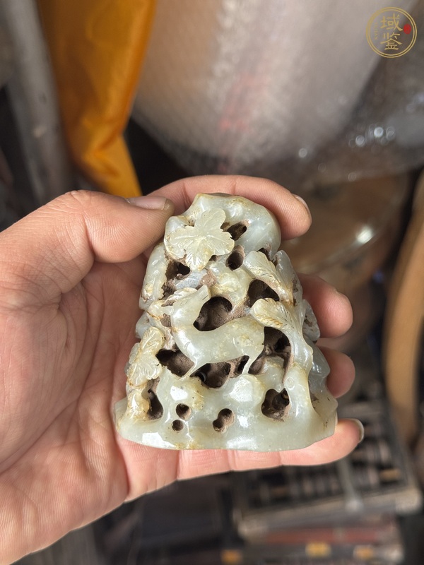 古玩玉器做舊仿古“玉爐頂”真品鑒賞圖