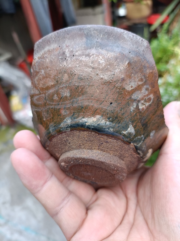 古玩陶瓷南宋建窯兔毫盞標(biāo)本拍賣，當(dāng)前價格299元