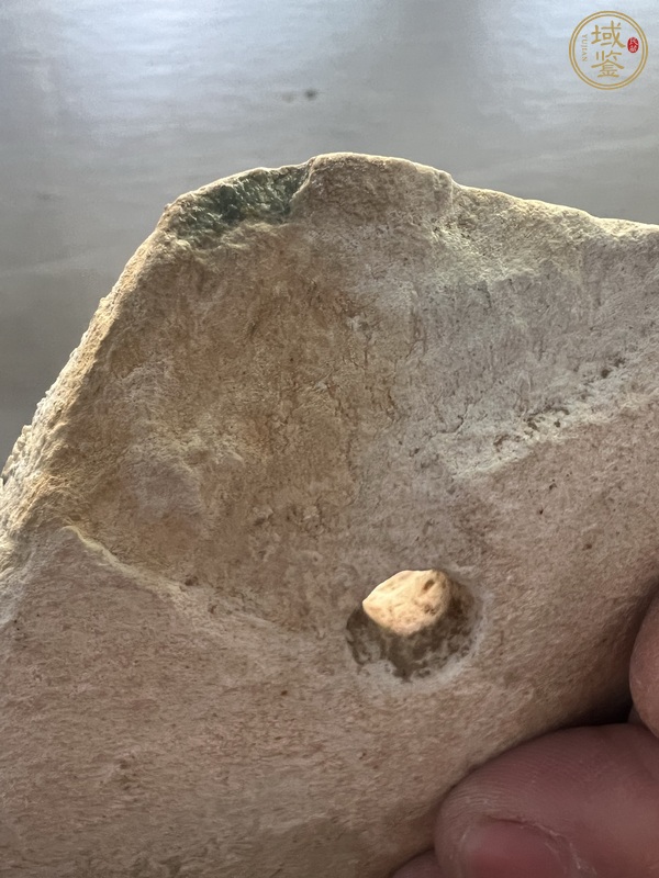 古玩玉器素紋石斧真品鑒賞圖