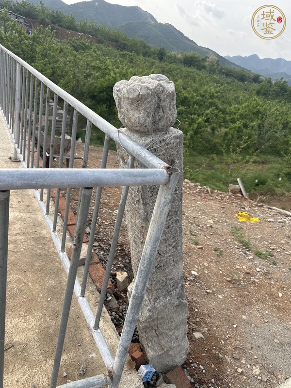 古玩雜項拴馬樁真品鑒賞圖