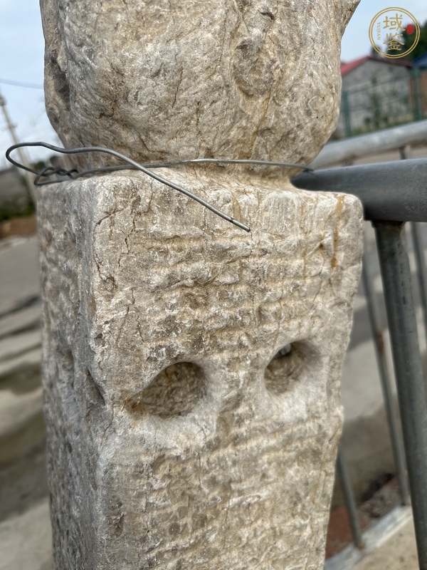 古玩雜項拴馬樁真品鑒賞圖