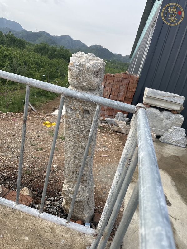 古玩雜項拴馬樁真品鑒賞圖