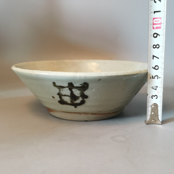 古玩陶瓷明代龍泉青瓷青花碗拍賣，當(dāng)前價格126元