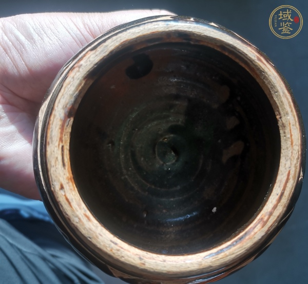 古玩陶瓷金元磁州窯剔刻花罐子真品鑒賞圖