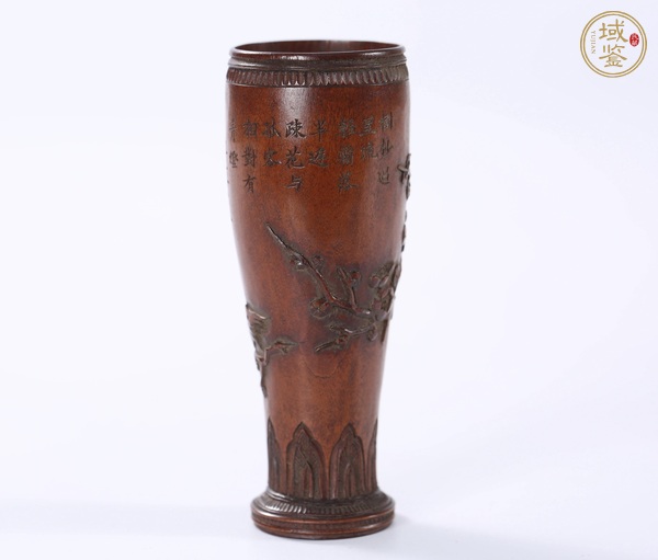 古玩雜項竹雕日式抹茶具真品鑒賞圖