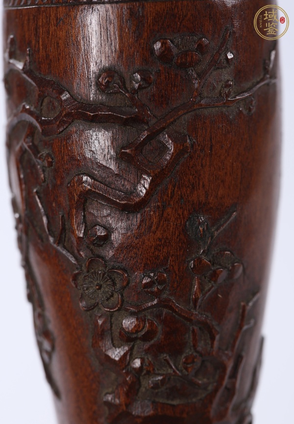 古玩雜項竹雕日式抹茶具真品鑒賞圖
