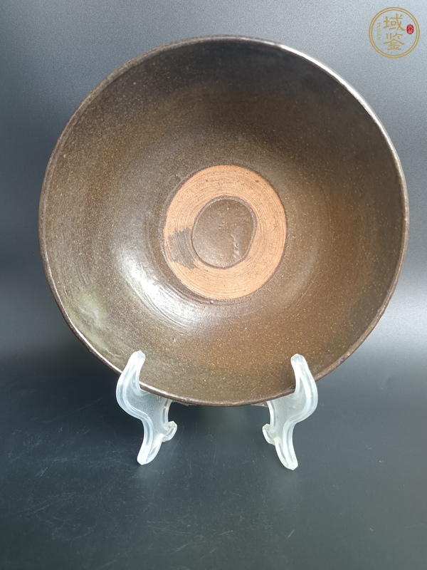 古玩陶瓷 澀圈圈足疊燒工藝碗真品鑒賞圖