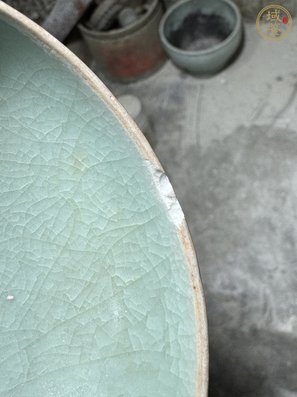 古玩陶瓷龍泉青瓷芒口盞真品鑒賞圖