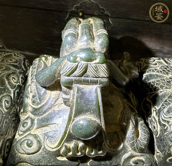 古玩玉器和田玉雕“龍鈕印”真品鑒賞圖
