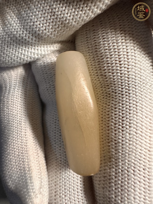 古玩玉器瑪瑙管珠真品鑒賞圖