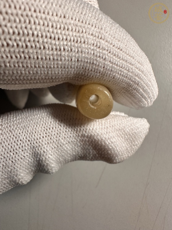 古玩玉器瑪瑙管珠真品鑒賞圖