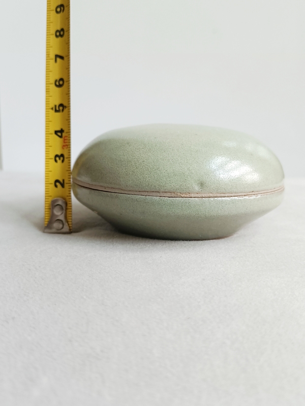 古玩陶瓷青釉印尼盒拍賣，當(dāng)前價格599元
