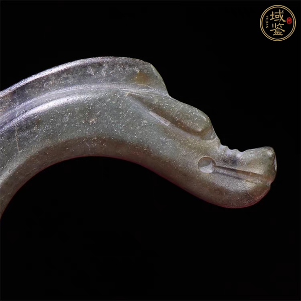 古玩玉器仿“紅山文化”c形龍真品鑒賞圖