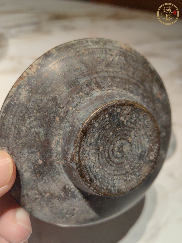 古玩陶瓷粉彩麒麟送子蓋碗真品鑒賞圖