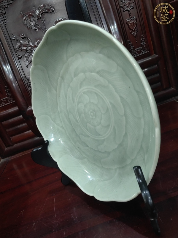 古玩陶瓷盤真品鑒賞圖