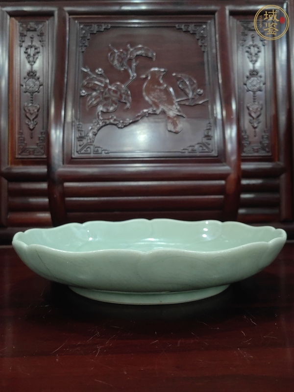 古玩陶瓷盤真品鑒賞圖