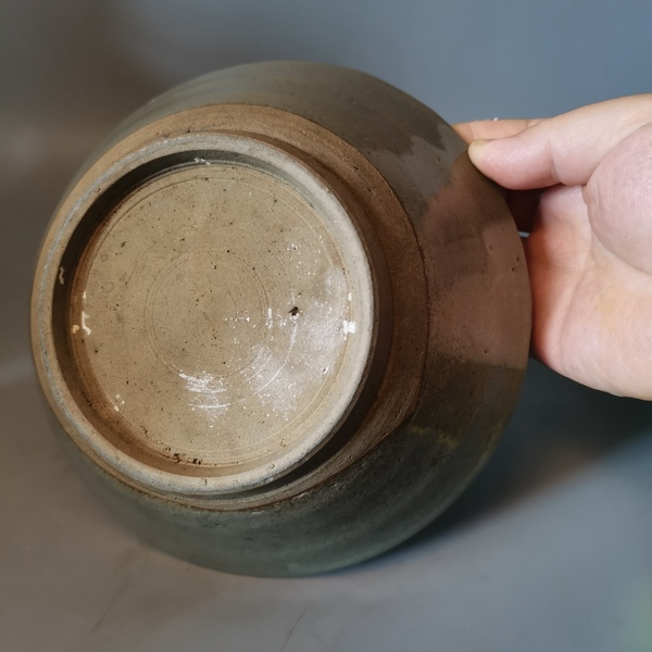 古玩陶瓷明代龍泉青瓷碗拍賣，當前價格130元