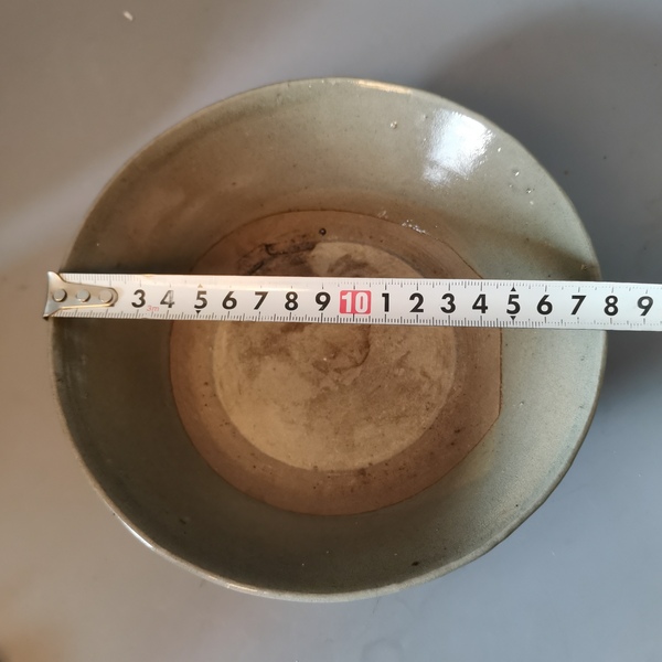 古玩陶瓷明代龍泉青瓷碗拍賣，當前價格130元