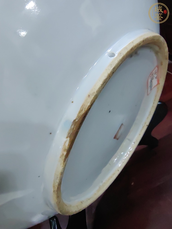 古玩陶瓷盤真品鑒賞圖