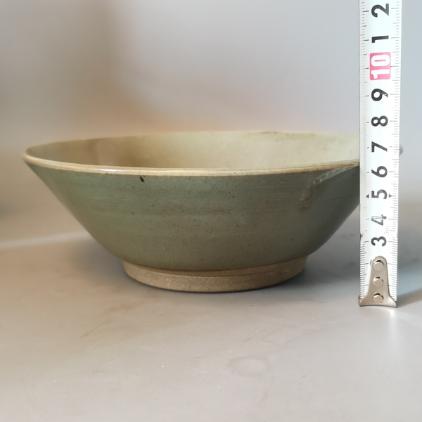 古玩陶瓷明代龍泉青瓷碗拍賣,當前價格139元