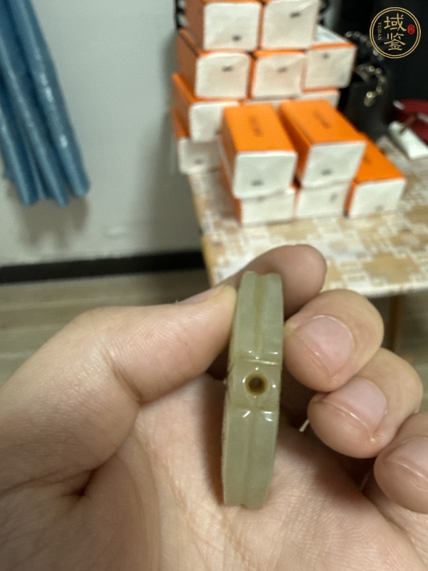 古玩玉器和田玉雕“蝴蝶墜”真品鑒賞圖