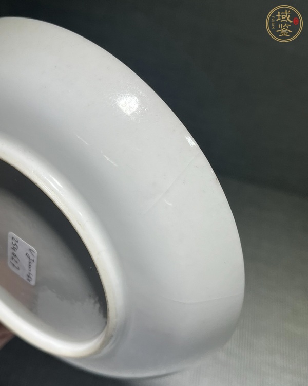 古玩陶瓷乾隆廣彩人物小碟真品鑒賞圖