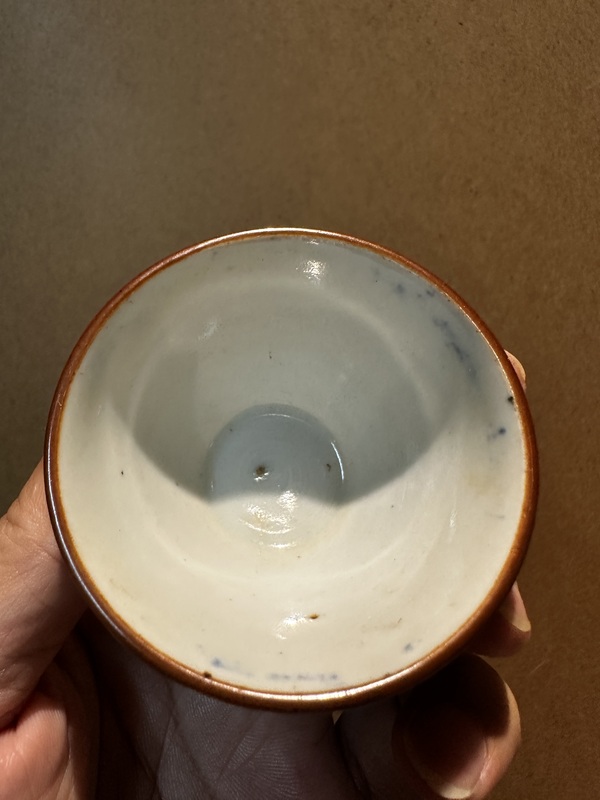 古玩陶瓷赤壁賦青花杯拍賣，當(dāng)前價(jià)格555元