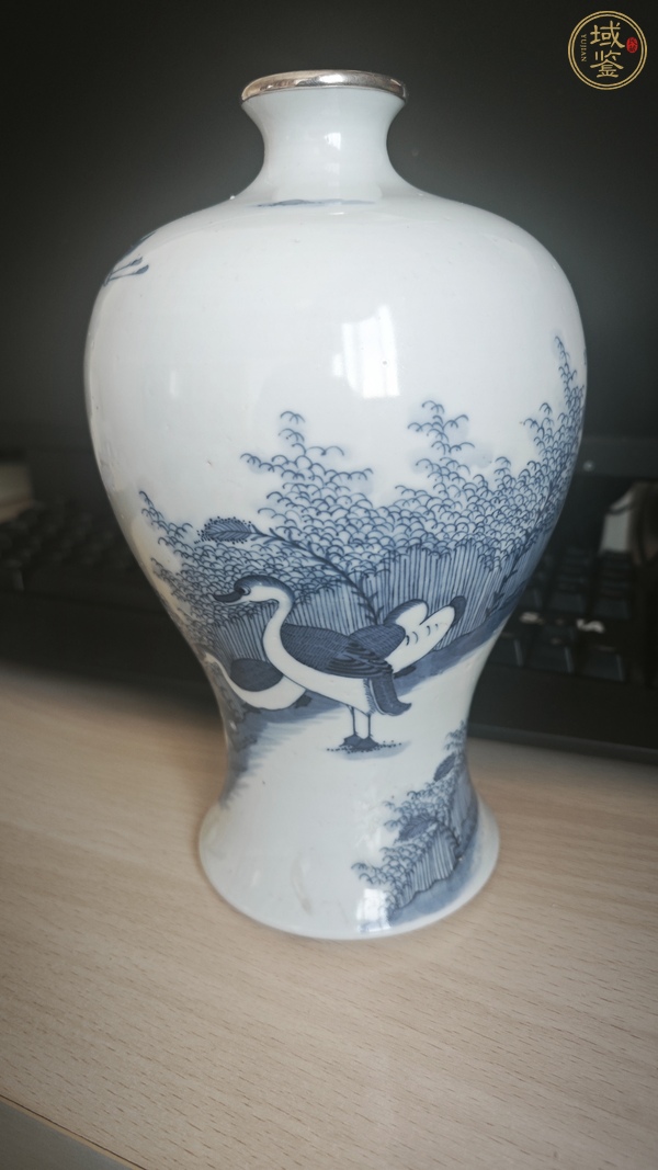 古玩陶瓷青花梅瓶真品鑒賞圖