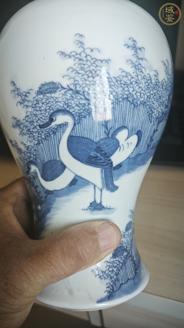 古玩陶瓷青花梅瓶真品鑒賞圖