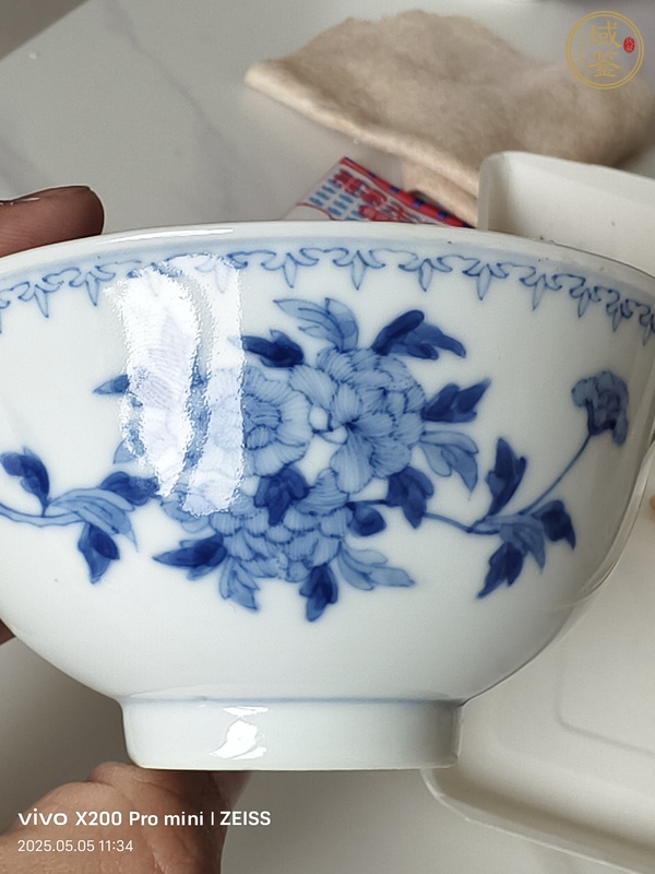 古玩陶瓷青花碗真品鑒賞圖