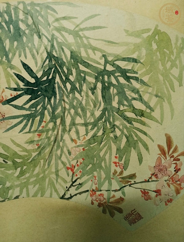 古玩字畫昔年人面憶春風(fēng)真品鑒賞圖