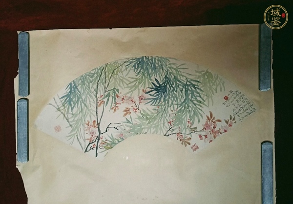 古玩字畫昔年人面憶春風(fēng)真品鑒賞圖