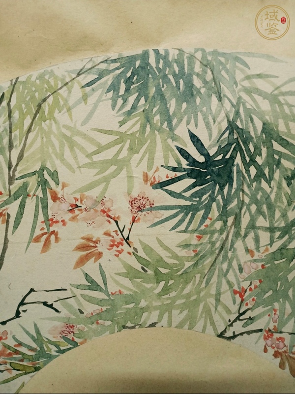 古玩字畫昔年人面憶春風(fēng)真品鑒賞圖