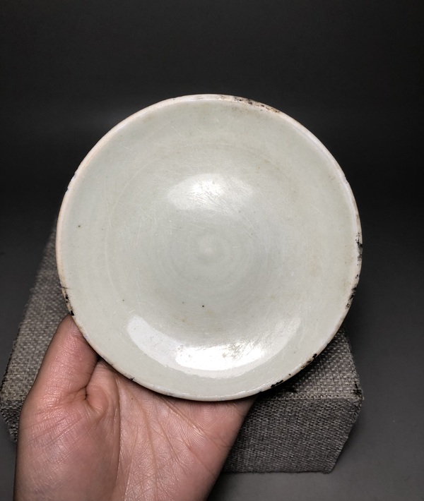 古玩陶瓷（收藏極品）青白釉杯托拍賣(mài)，當(dāng)前價(jià)格999元