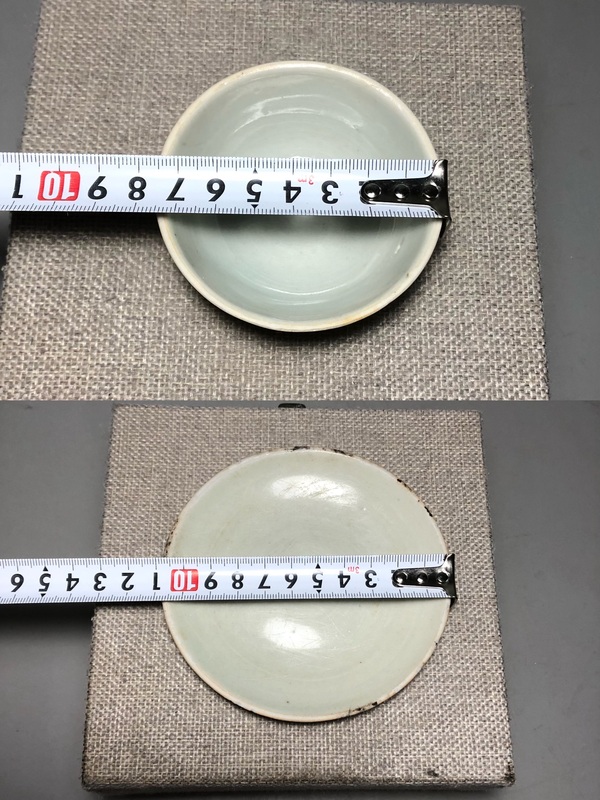 古玩陶瓷（收藏極品）青白釉杯托拍賣(mài)，當(dāng)前價(jià)格999元