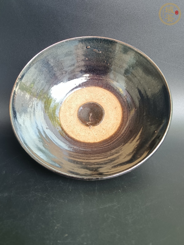 古玩陶瓷澀圈圈足疊燒工藝碗真品鑒賞圖