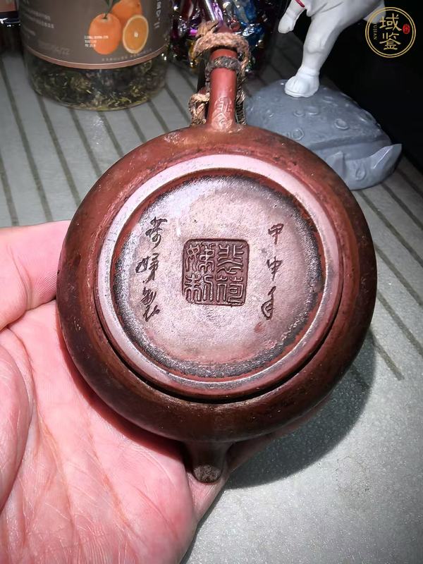 古玩雜項(xiàng)紫砂壺真品鑒賞圖