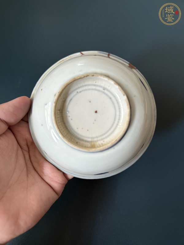古玩陶瓷青花盤真品鑒賞圖