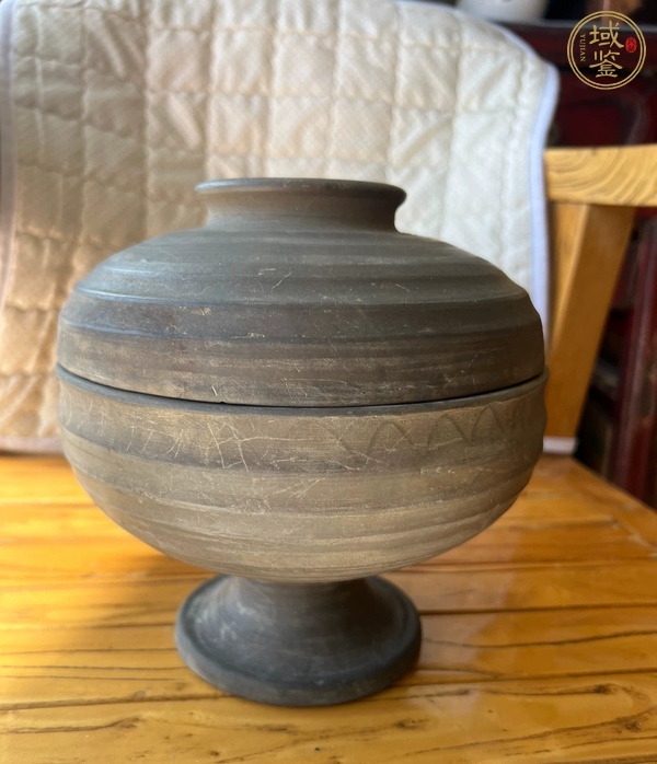 古玩陶瓷豆真品鑒賞圖