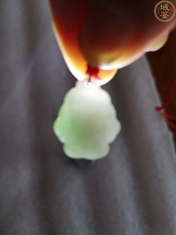 古玩玉器天然翡翠帶綠鑲嵌金福娃掛件拍賣,當前價格298元