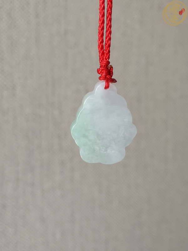 古玩玉器天然翡翠鑲嵌件真品鑒賞圖