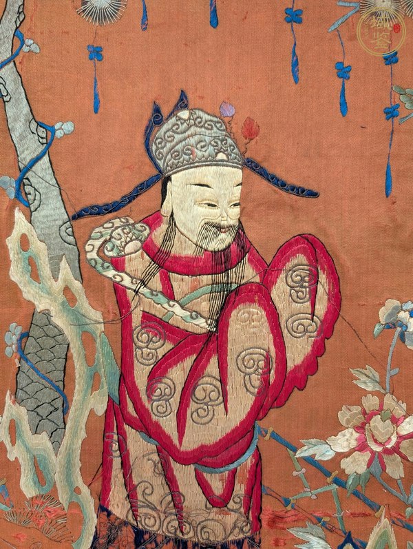 古玩雜項(xiàng)刺繡真品鑒賞圖